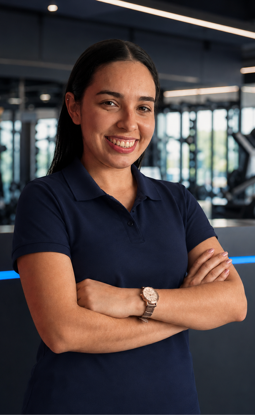 Retrato de Norma Stulzer, Administradora de GYM ATENAS